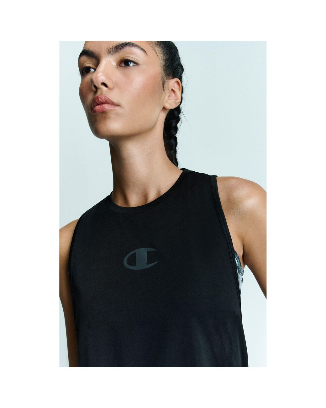 Champion Blue Short Sleeve Performance Gym Top
