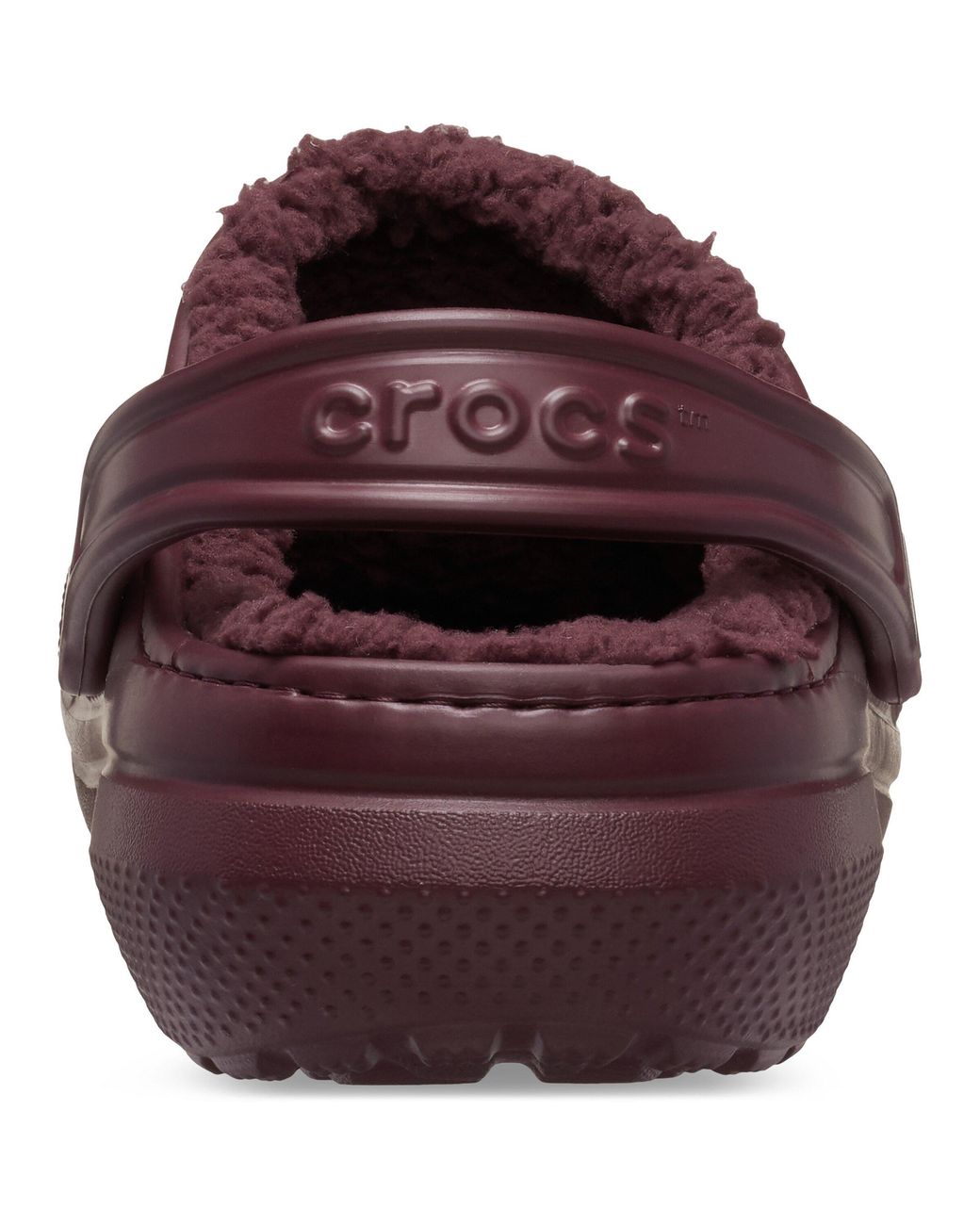 CROCSTM Red Classic Lined Mule Slippers