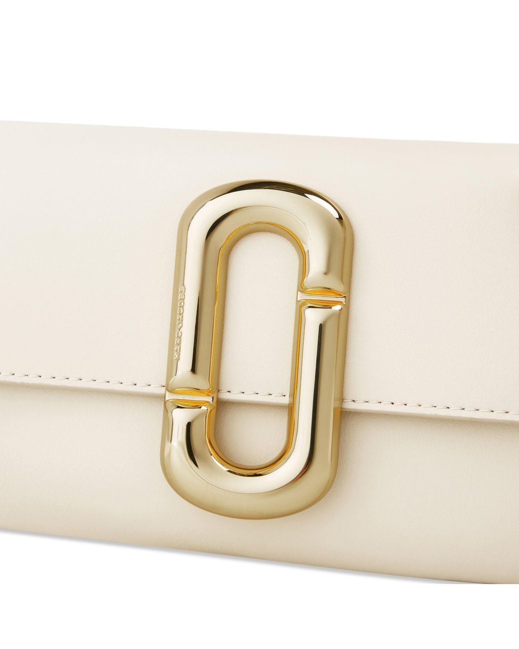 Marc Jacobs Natural J Marc Chain Strap Leather Crossbody Bag