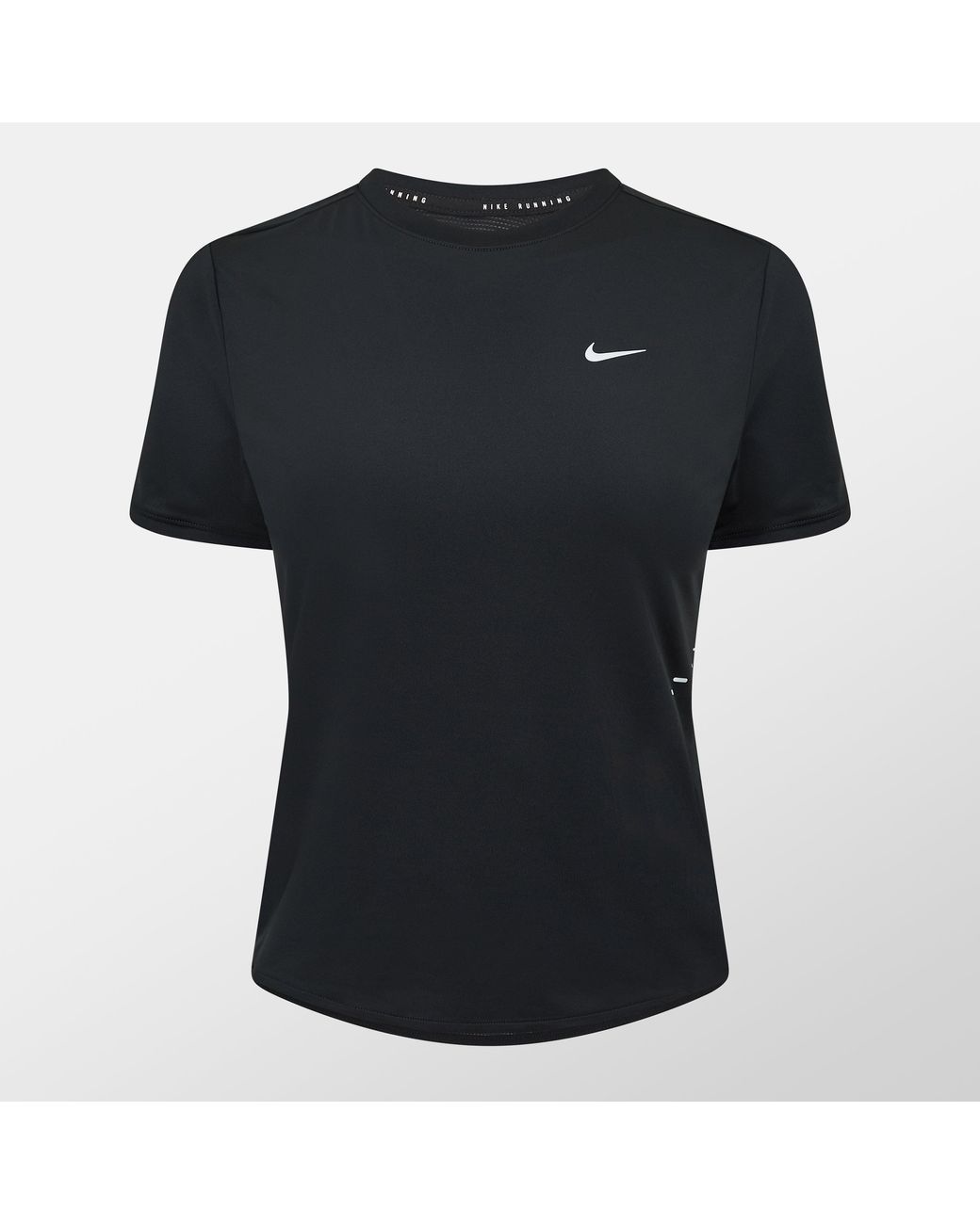 Nike Black Swift Dri-Fit Short-Sleeve Running Top
