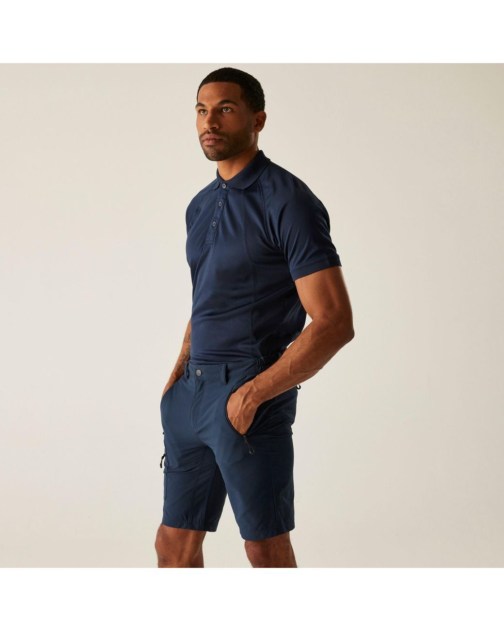 Regatta Blue Prolite Stretch Shorts for men