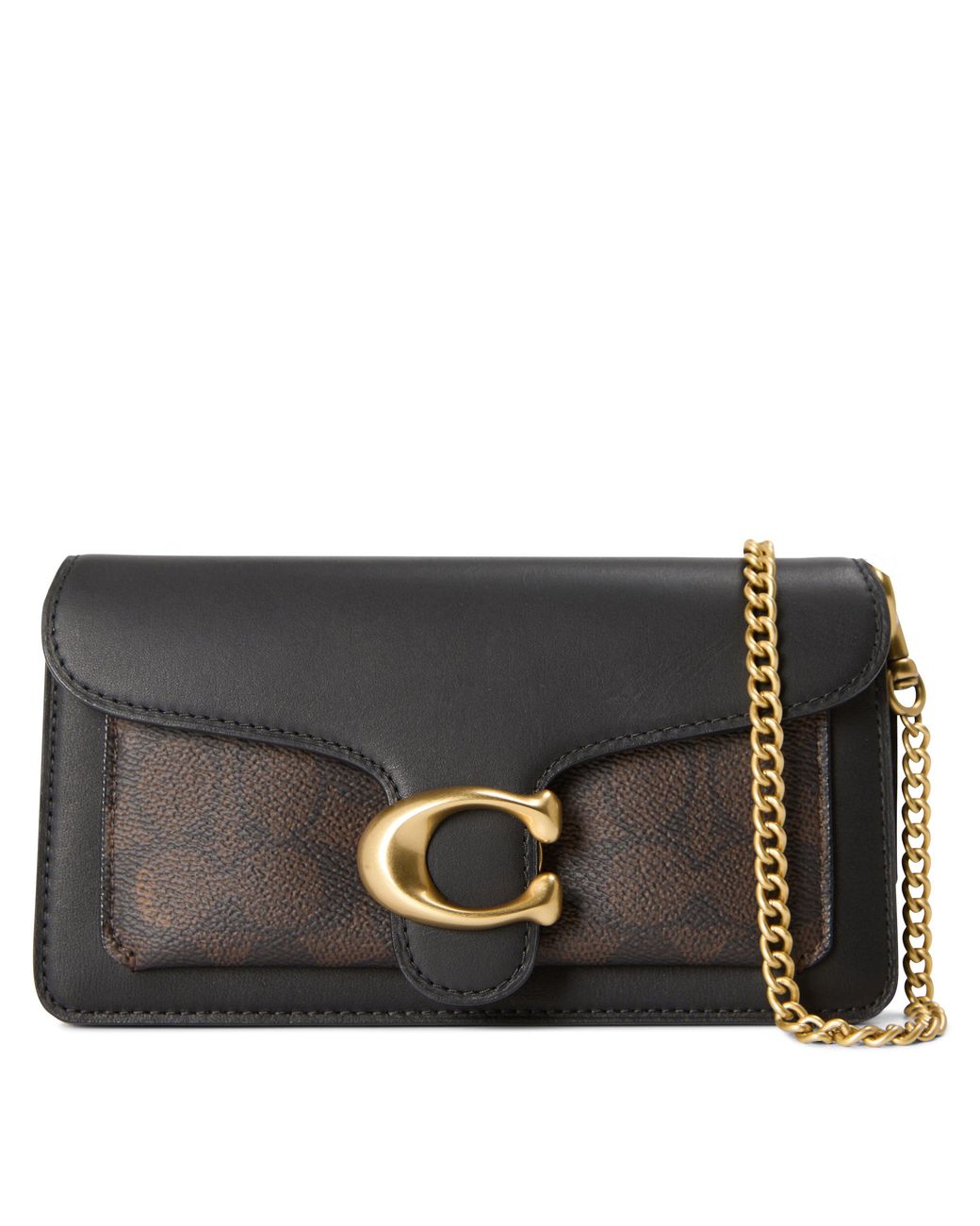 COACH Black Tabby Chain Shoulder Bag