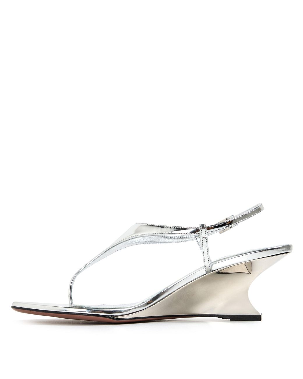 Paris Texas White Wedge Heeled Sandals