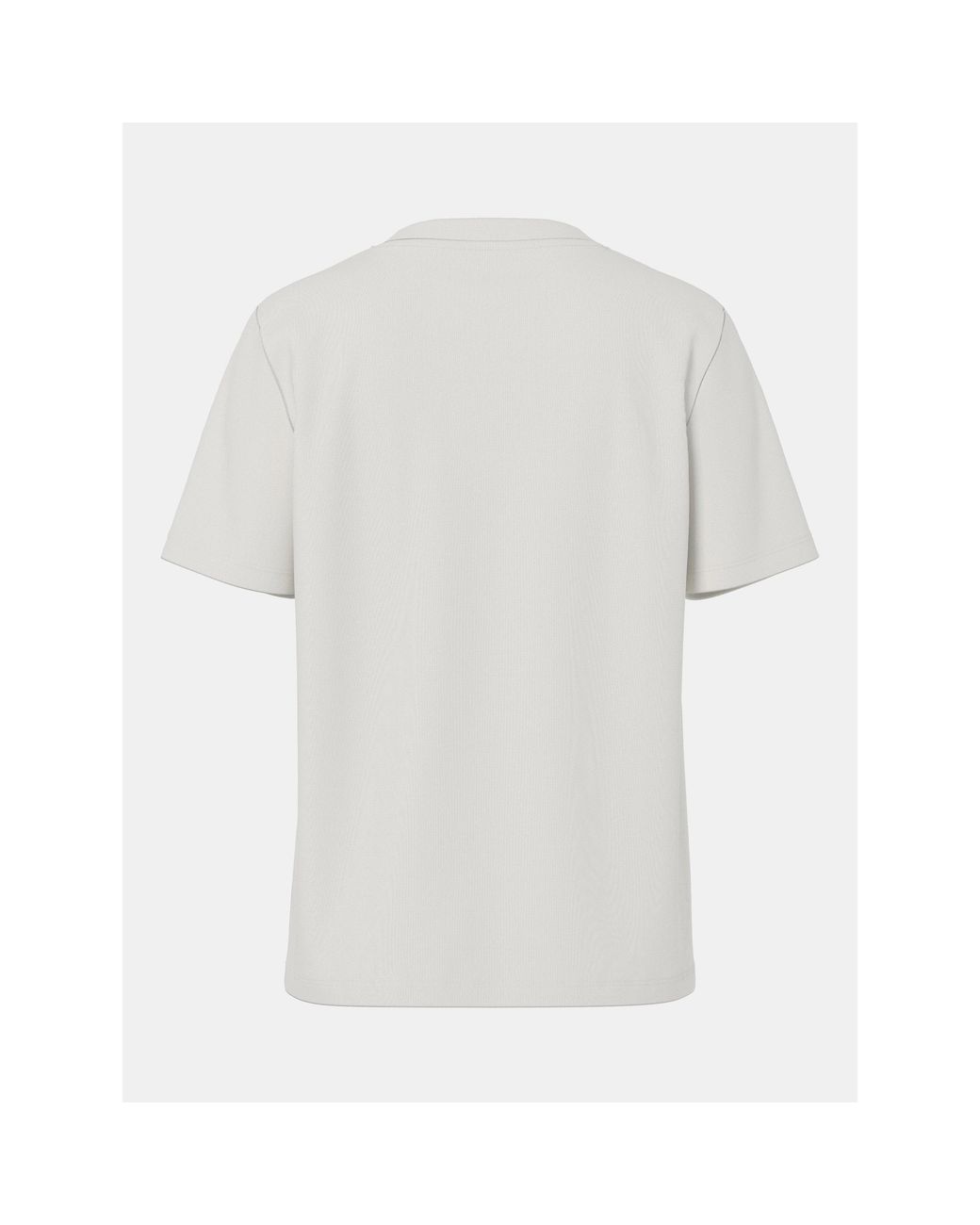 Pieces White Mila Heart Cotton Short-Sleeve T-Shirt