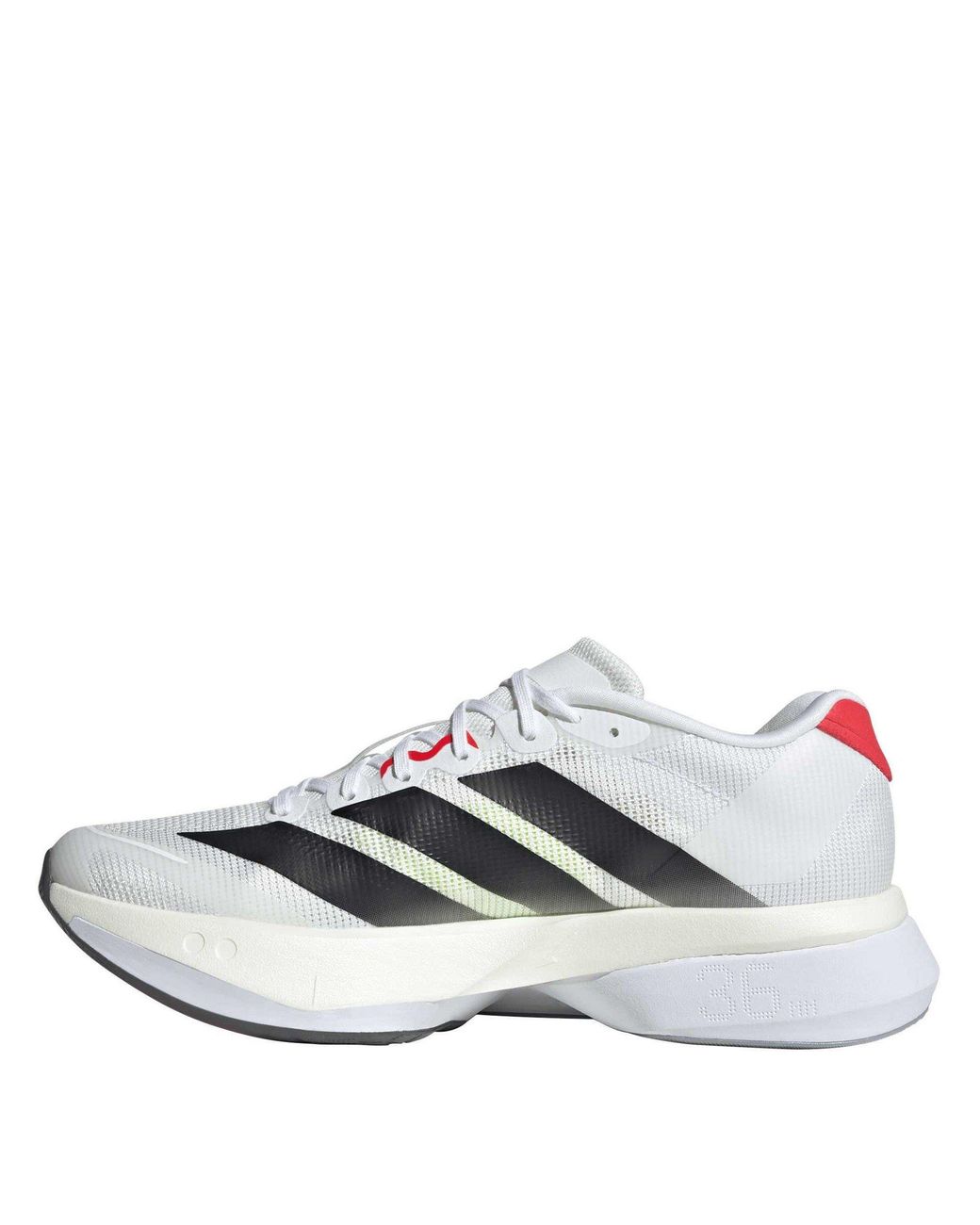 Adidas White Adizero Boston 13 Sneakers