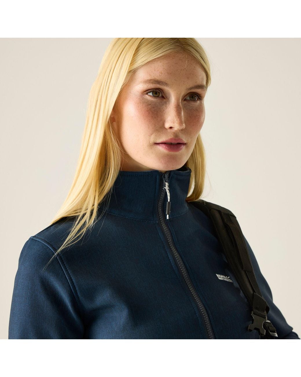 Regatta Blue Connie V Softshell Jacket