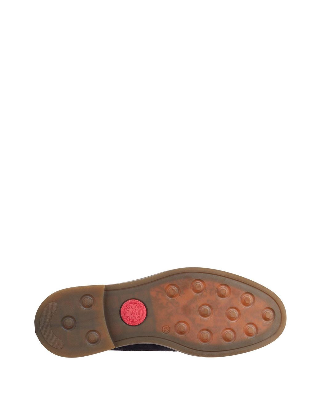Base London Blue Mawley Derby Shoe for men