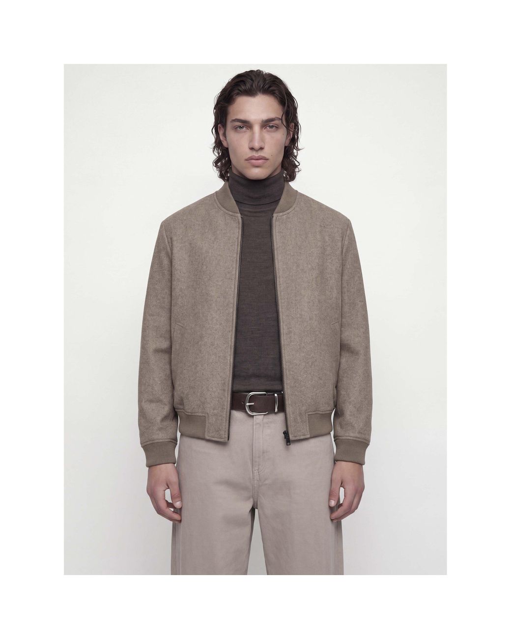 Jack & Jones Brown James Bomber Jacket for men