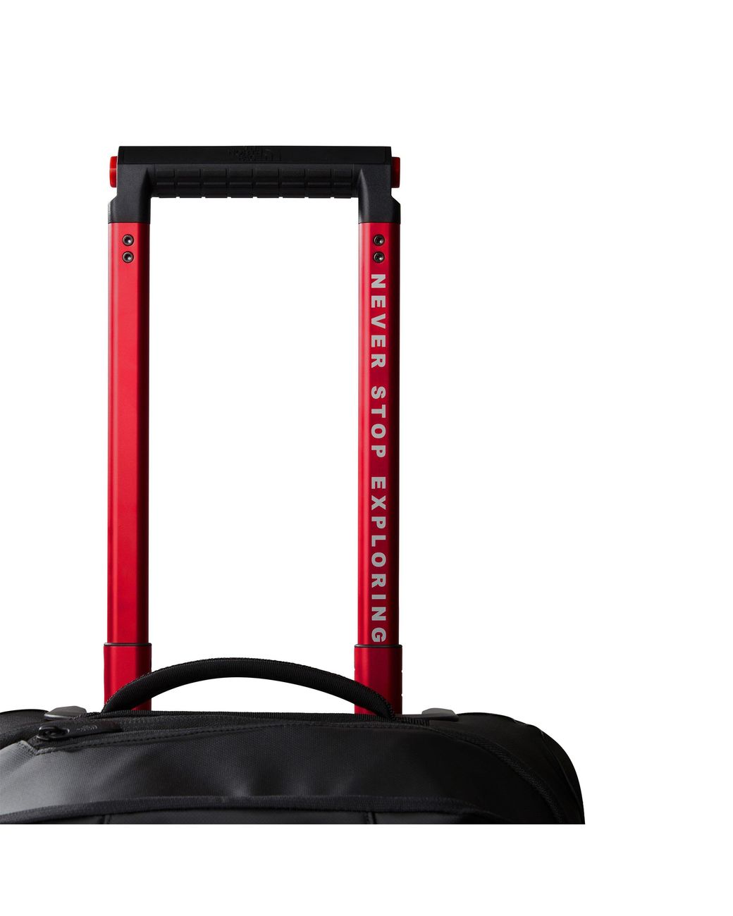 The North Face Black Base Camp Rolling Thunder Soft Suitcases for men