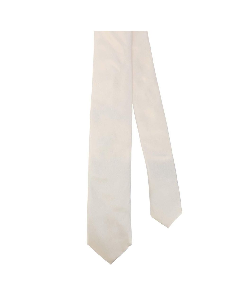 Boss White H-Tie 6Cm Slim Tie for men