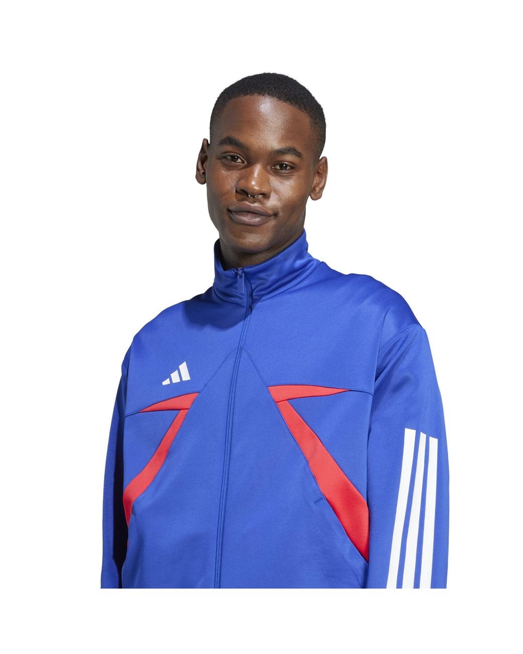 Adidas Blue House Of Tiro Nations Pack Track Top Adults for men