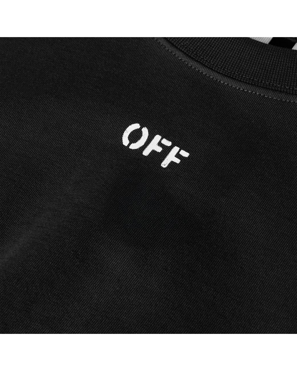 Off-White c/o Virgil Abloh Black Off Long Sleeve T Shirt for men