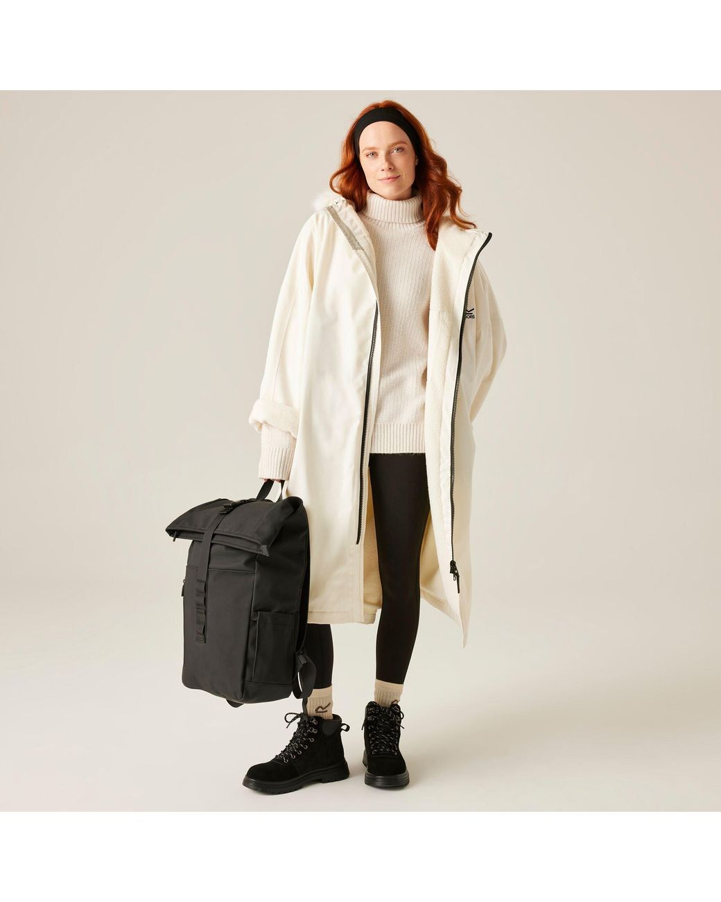 Regatta Natural Adult Waterproof Changing Robe Pro