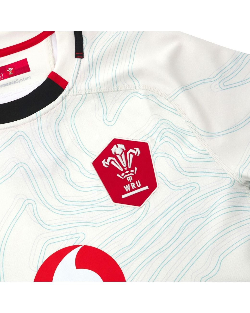MACRON Multicolor Wales Rugby Union Away Shirt 2025 Adults for men