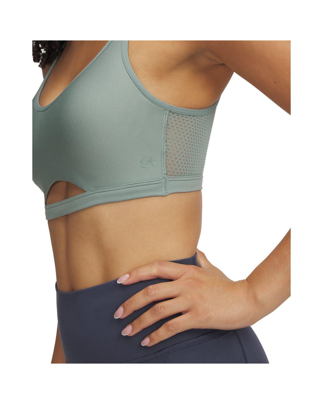 Under Armour White Infinity Low Impact Sports Bra