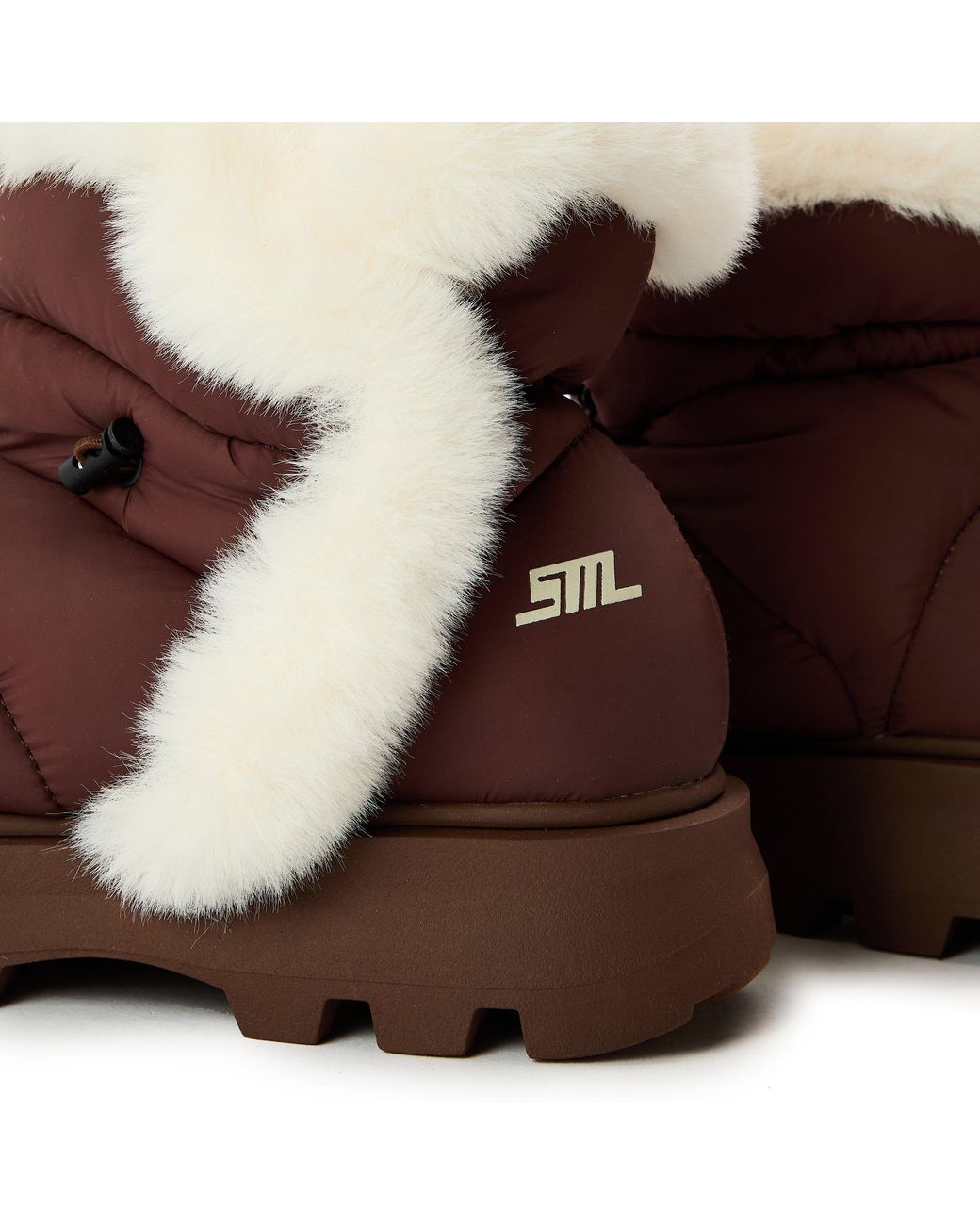 Steve Madden Brown Frostee Round Toe Snug Boots