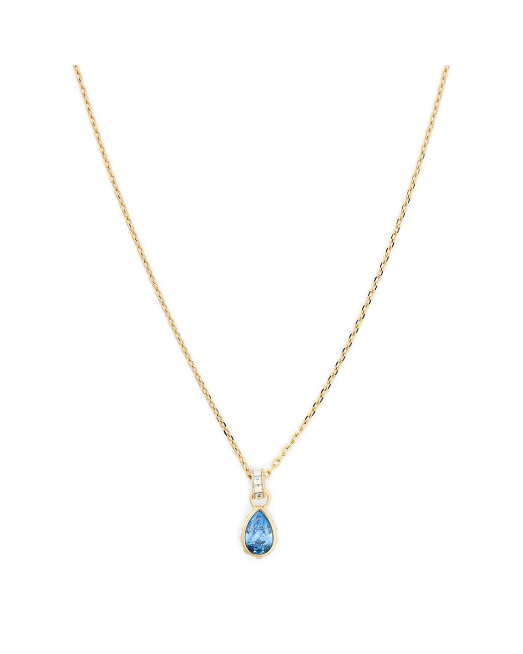 Swarovski Metallic Chroma Pendant Necklace