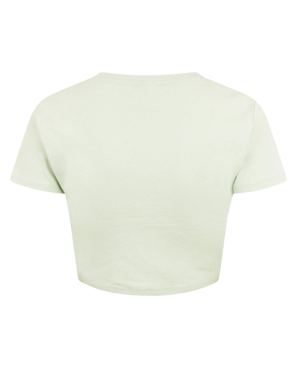 Jack Wills White Cropped Baby Tee Ladies