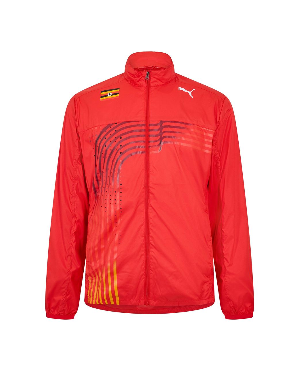 PUMA Red Warm Up Jacket for men