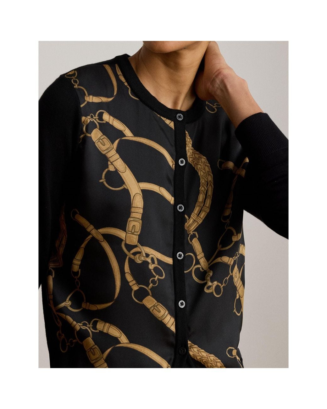 Ralph Lauren Black Cardigan