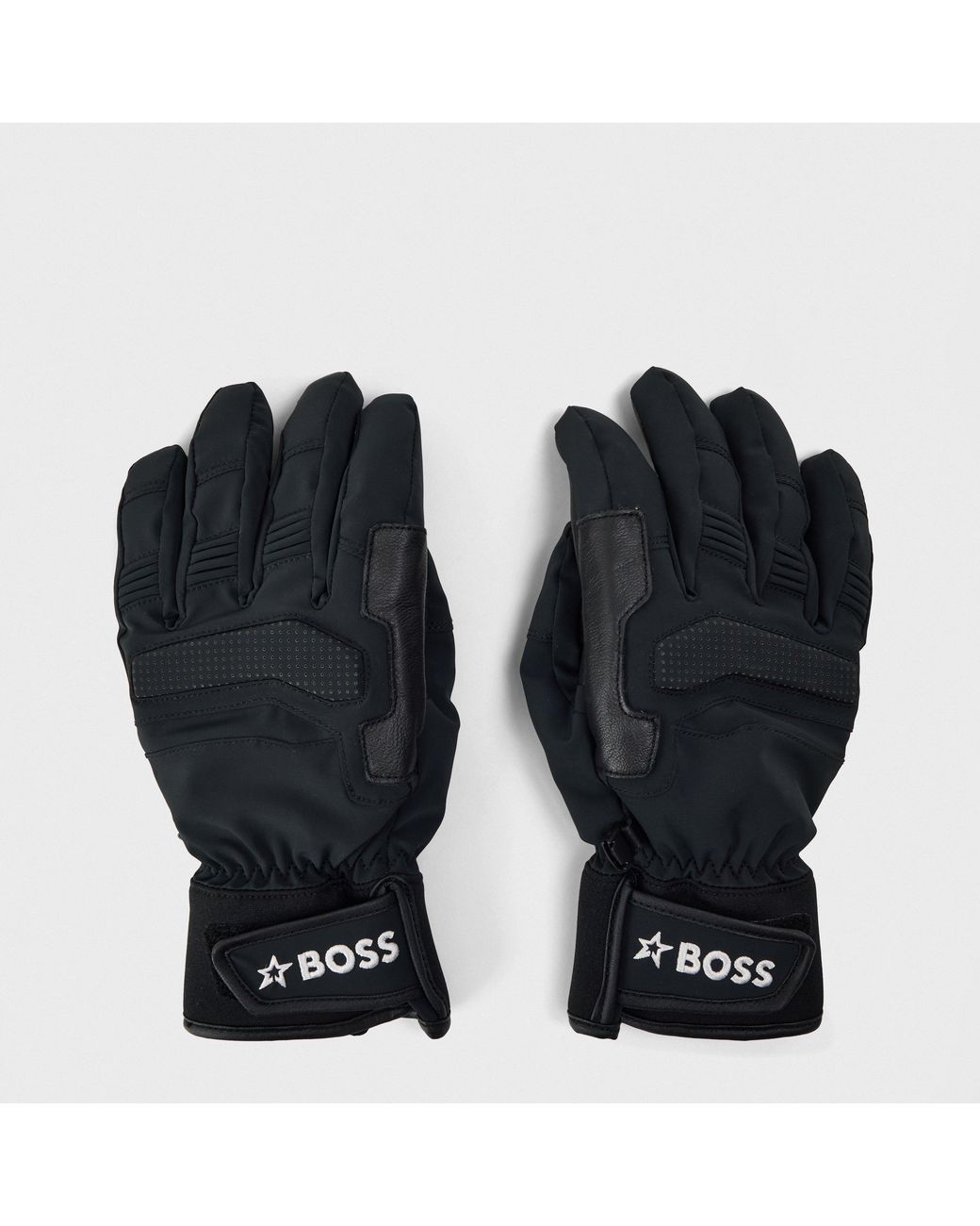 Boss Black Technical Cold Weather Ski Gloves for men