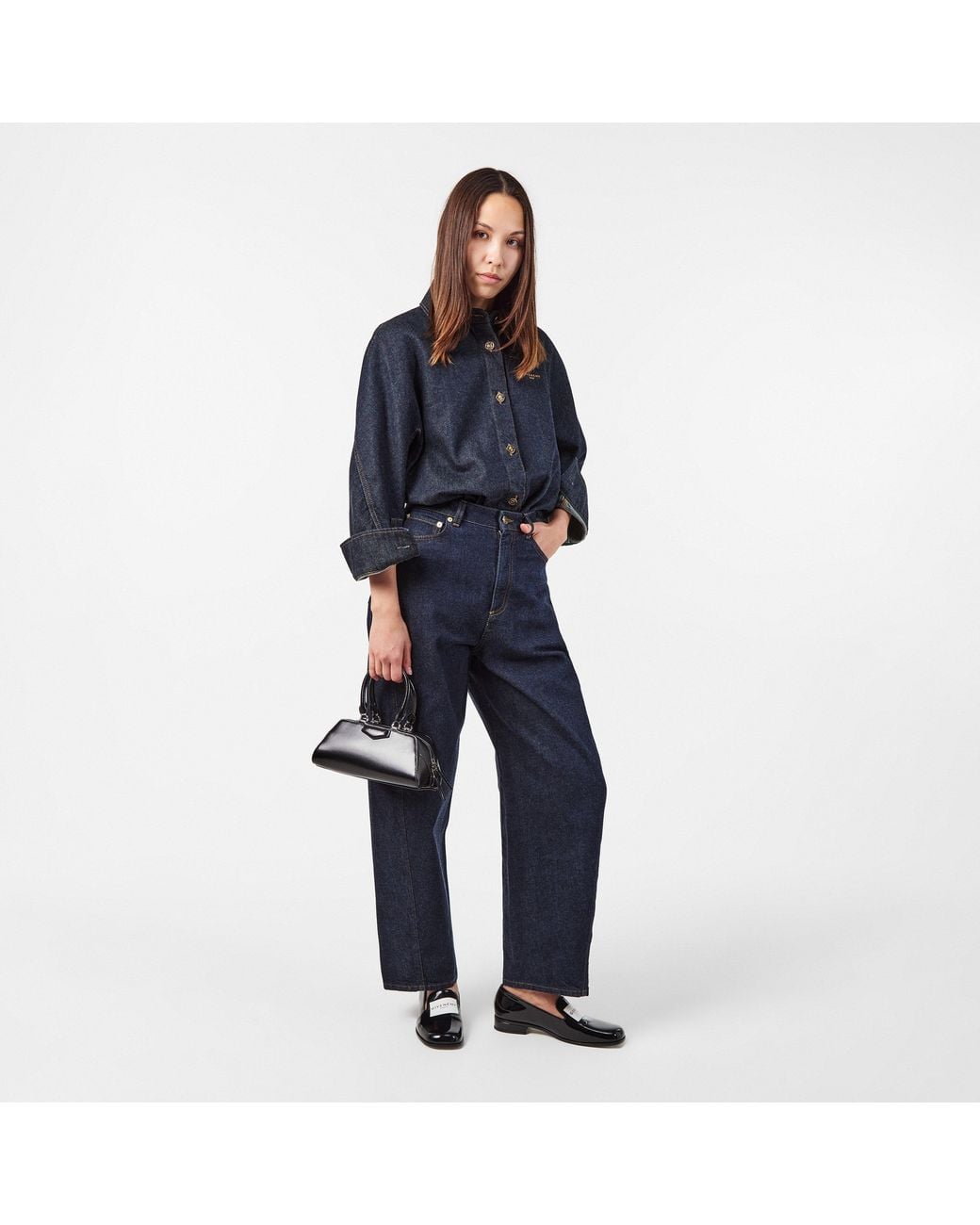 Givenchy Blue Denim Cotton Long Sleeve Overshirt