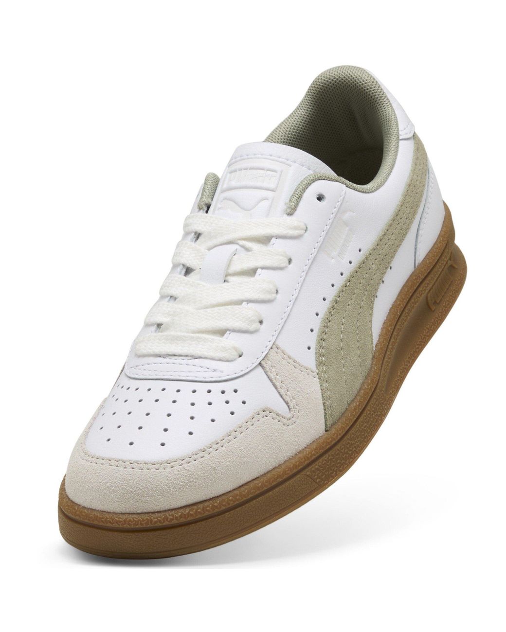 PUMA White Indoor Low-Top Trainers for men
