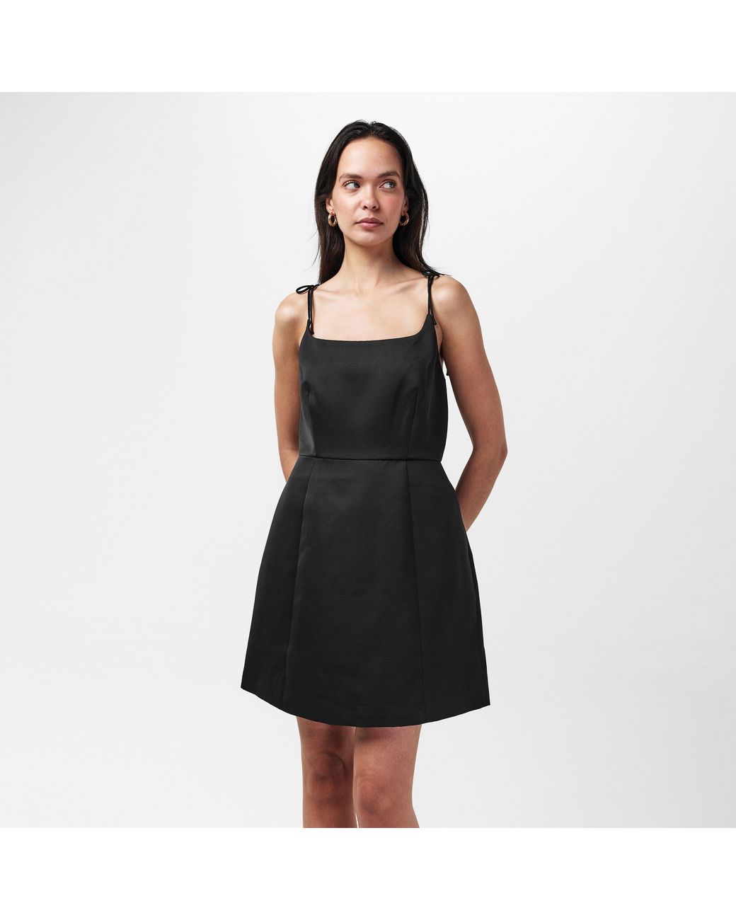 Ted Baker Black Tie Strap Mini Dress
