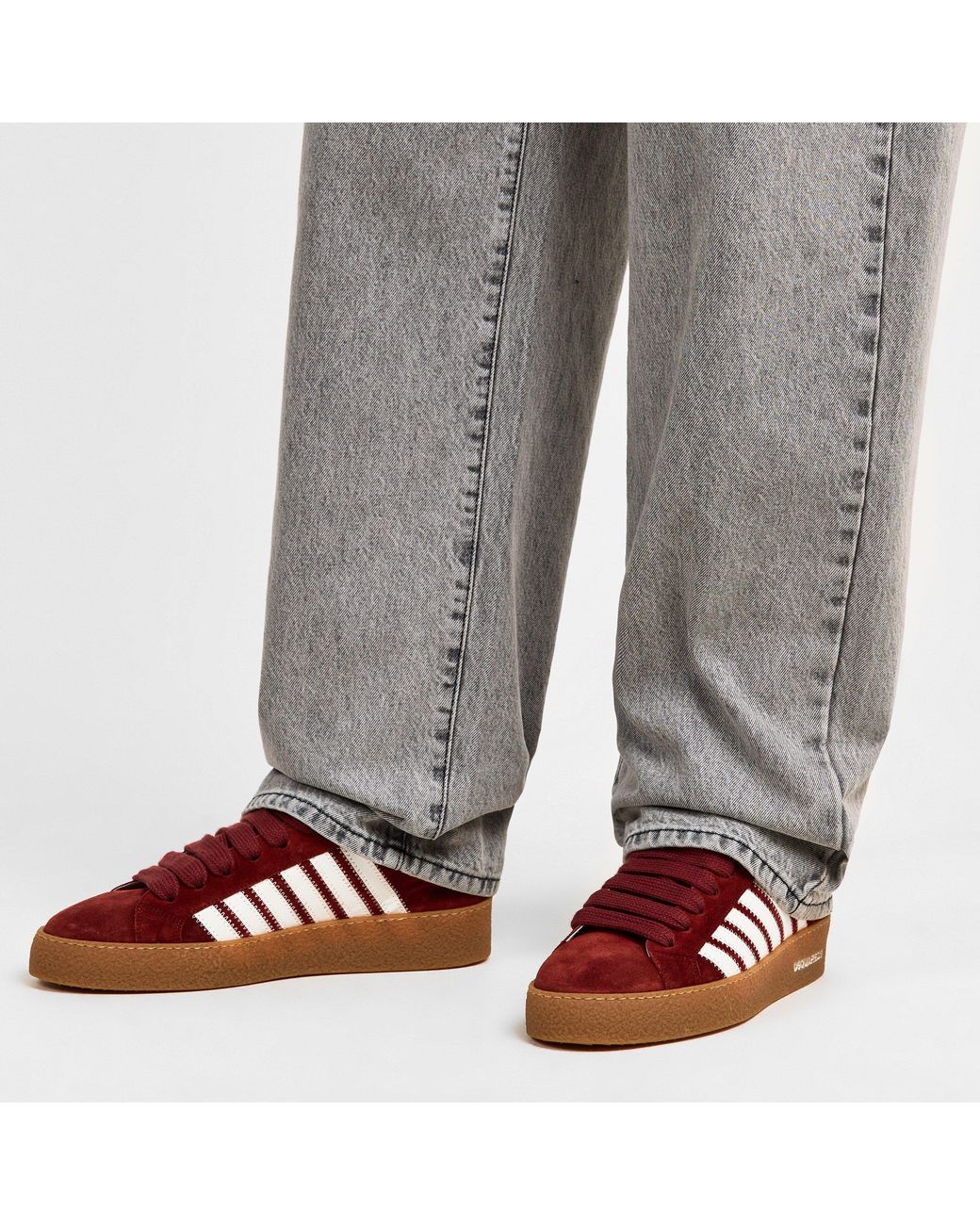 DSquared² Red Low-Top Trainers for men