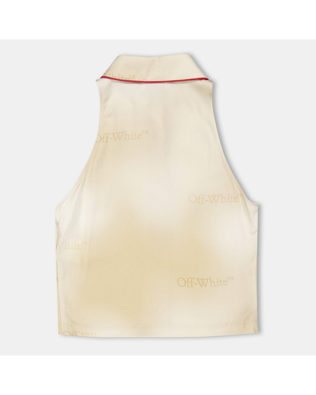 Off-White c/o Virgil Abloh Natural Long Sleeve Dress Shirt