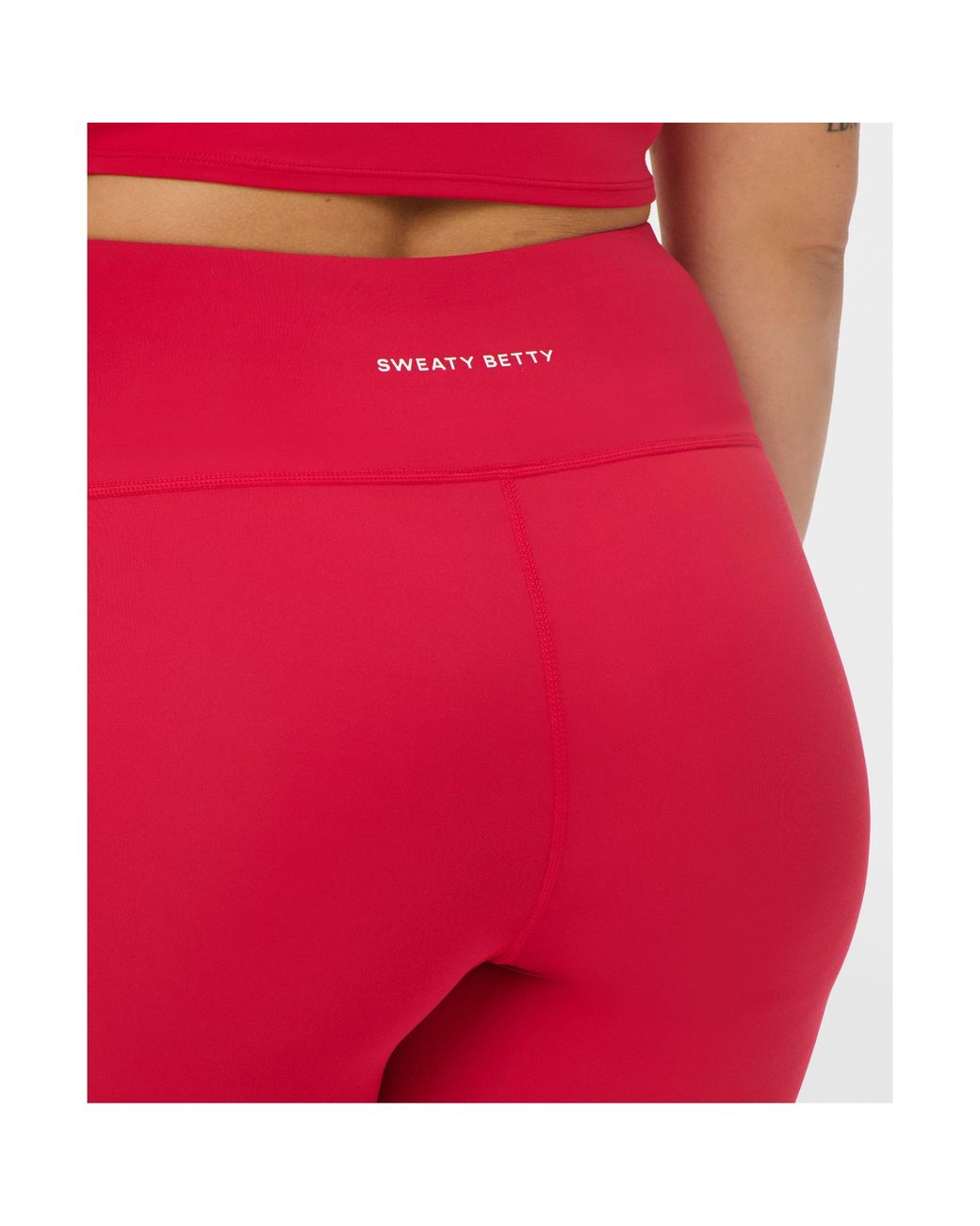 Sweaty Betty Red Performance Gym Legging