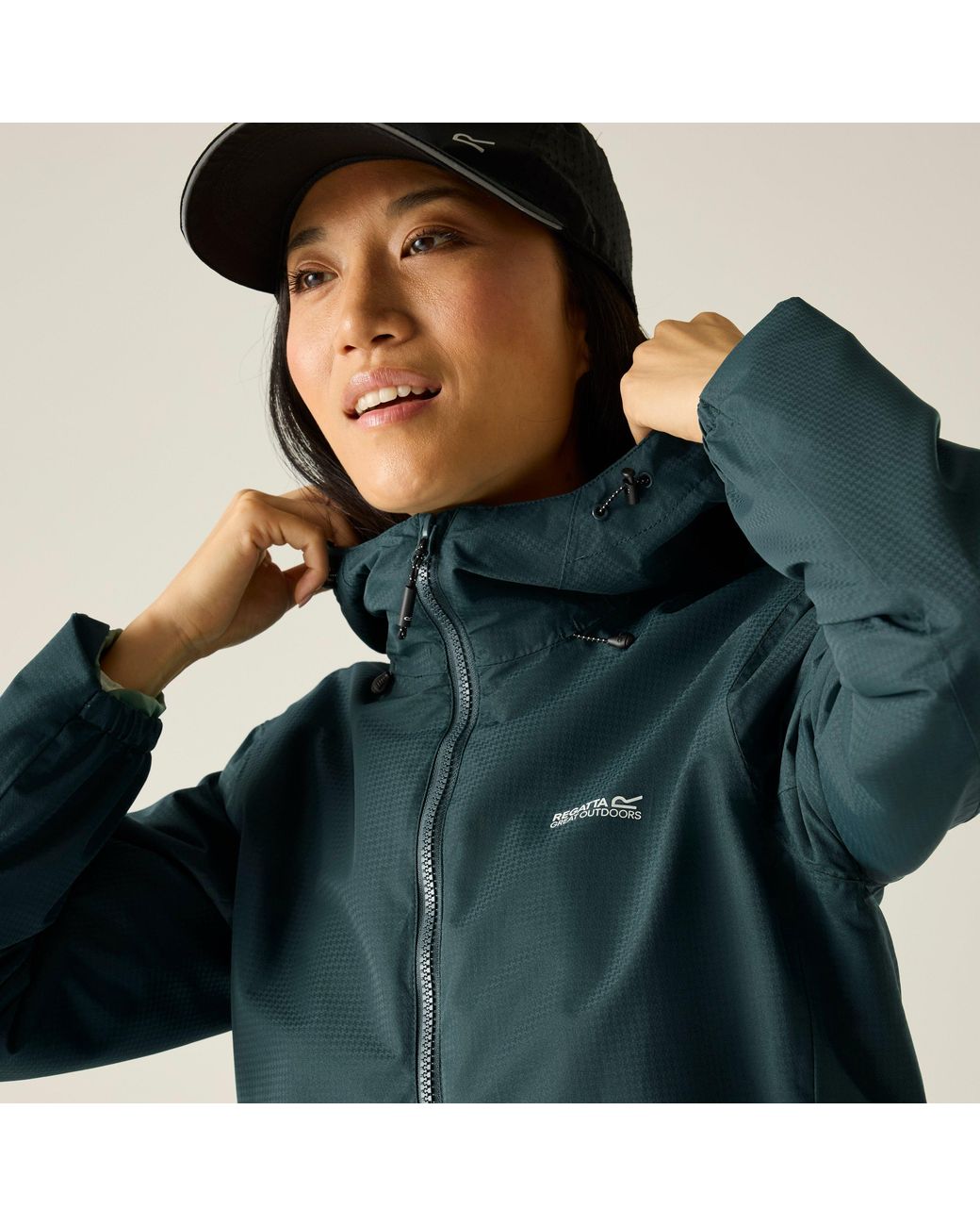 Regatta Blue Hamara Waterproof Jacket