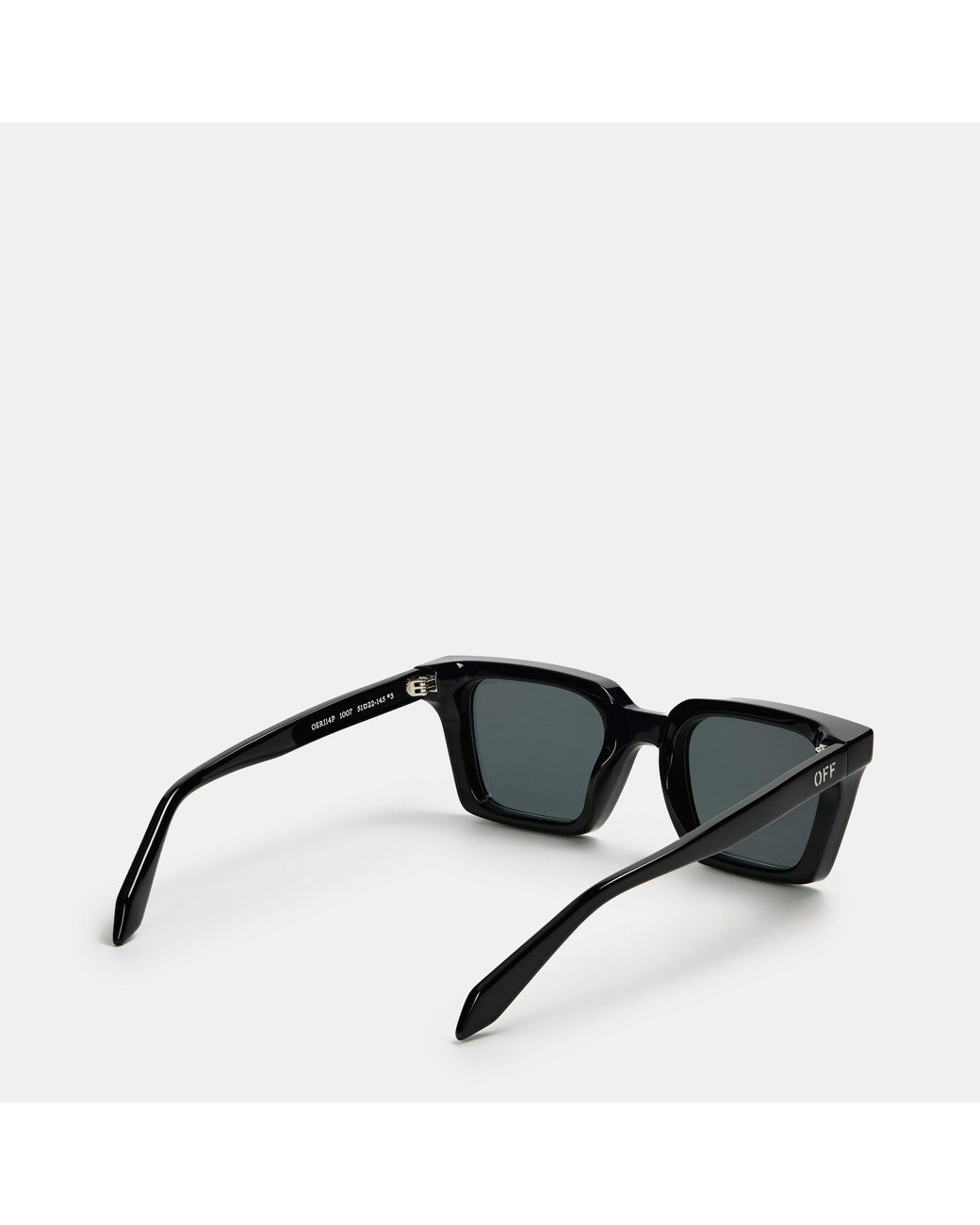 Off-White c/o Virgil Abloh Gray Reno Rectangle Sunglasses for men