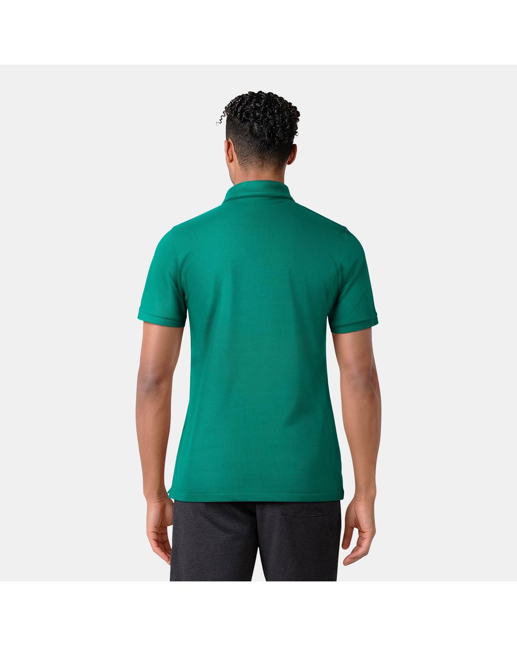 Lyle & Scott Green Basic Short Sleeve Polo Shirt for men
