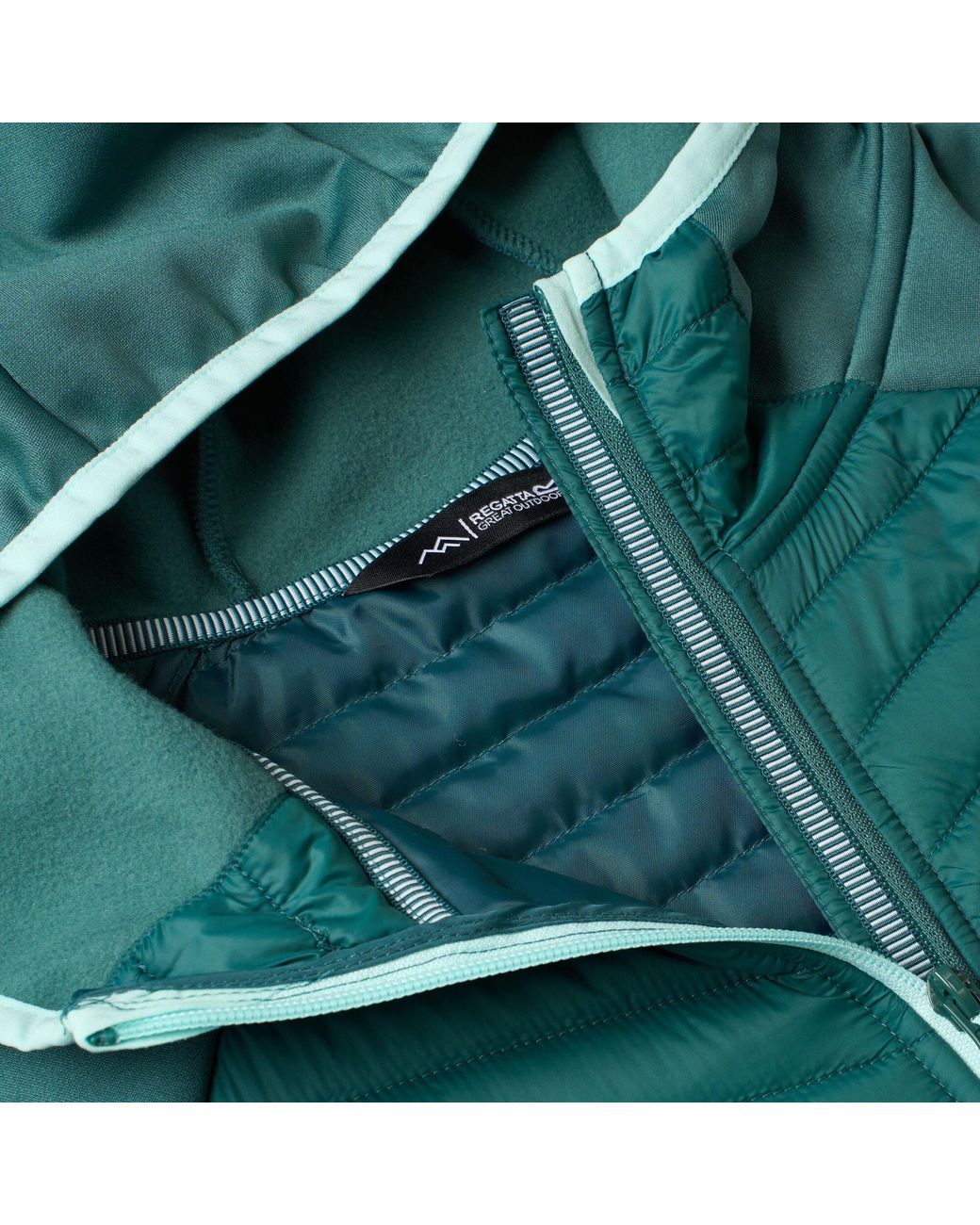 Regatta Green Andreson Hybrid Water-Repellent Jacket