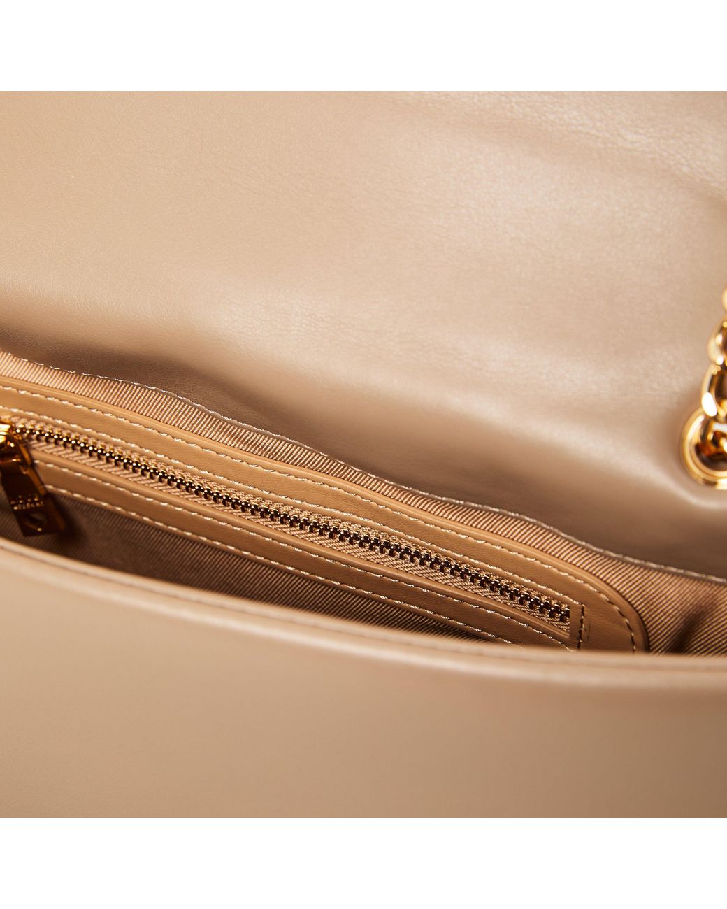 Love Moschino Natural Quilt Convertible Shoulder Bag