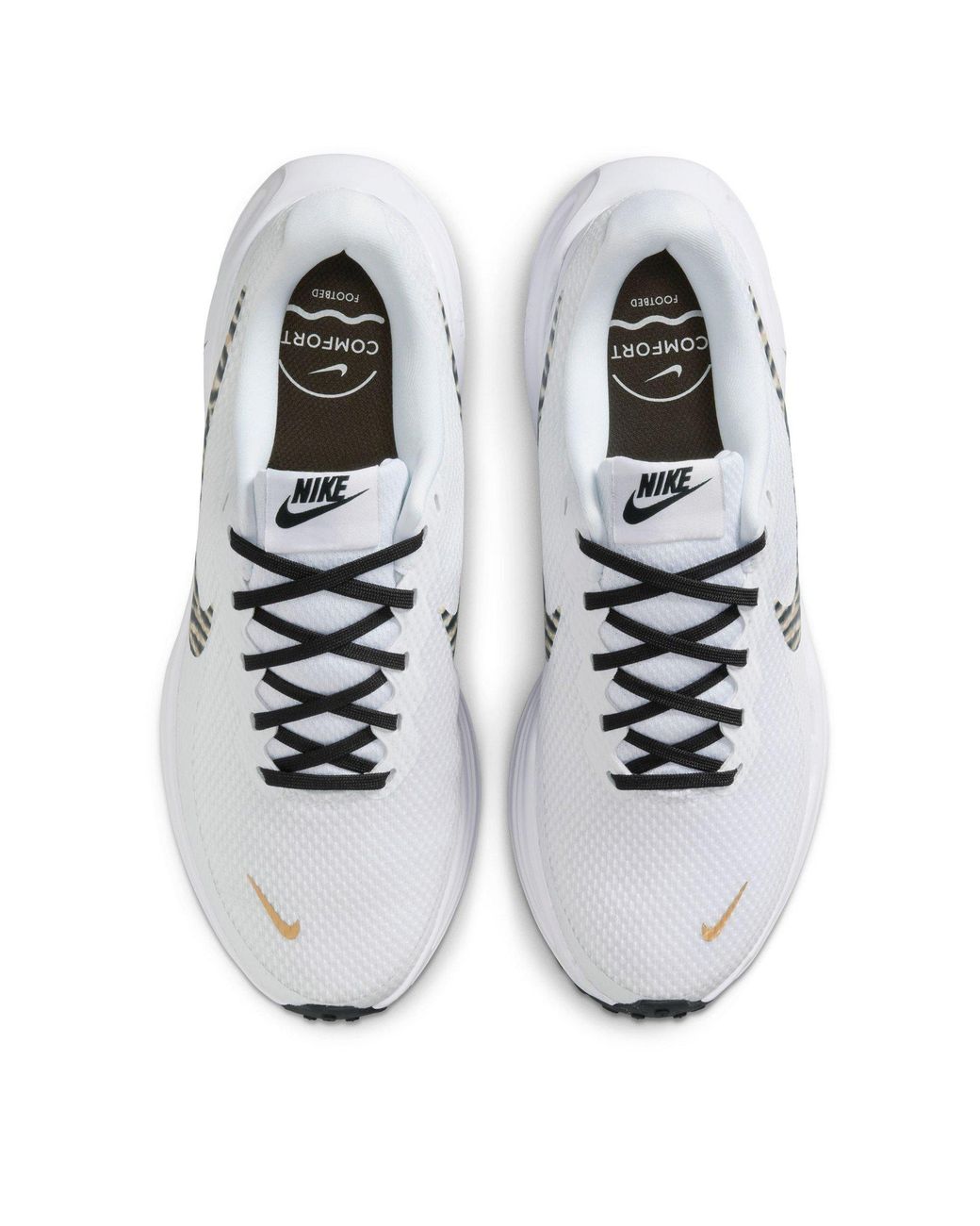 Nike White Revolution 8 Road Running Shoes