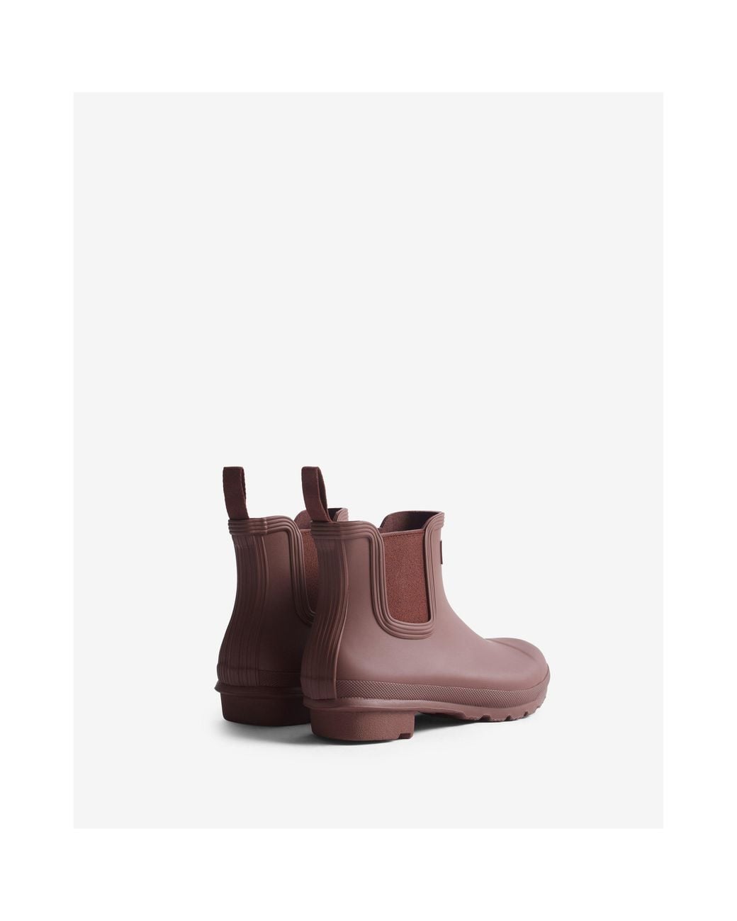 Hunter Brown Original Waterproof Chelsea Boots
