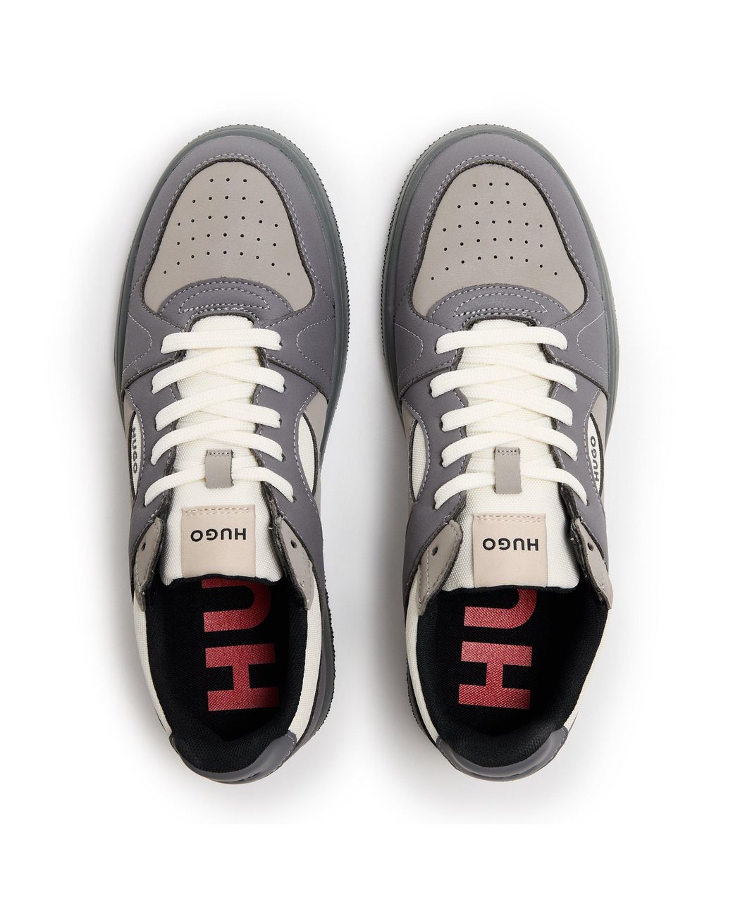 HUGO Gray Trainers for men