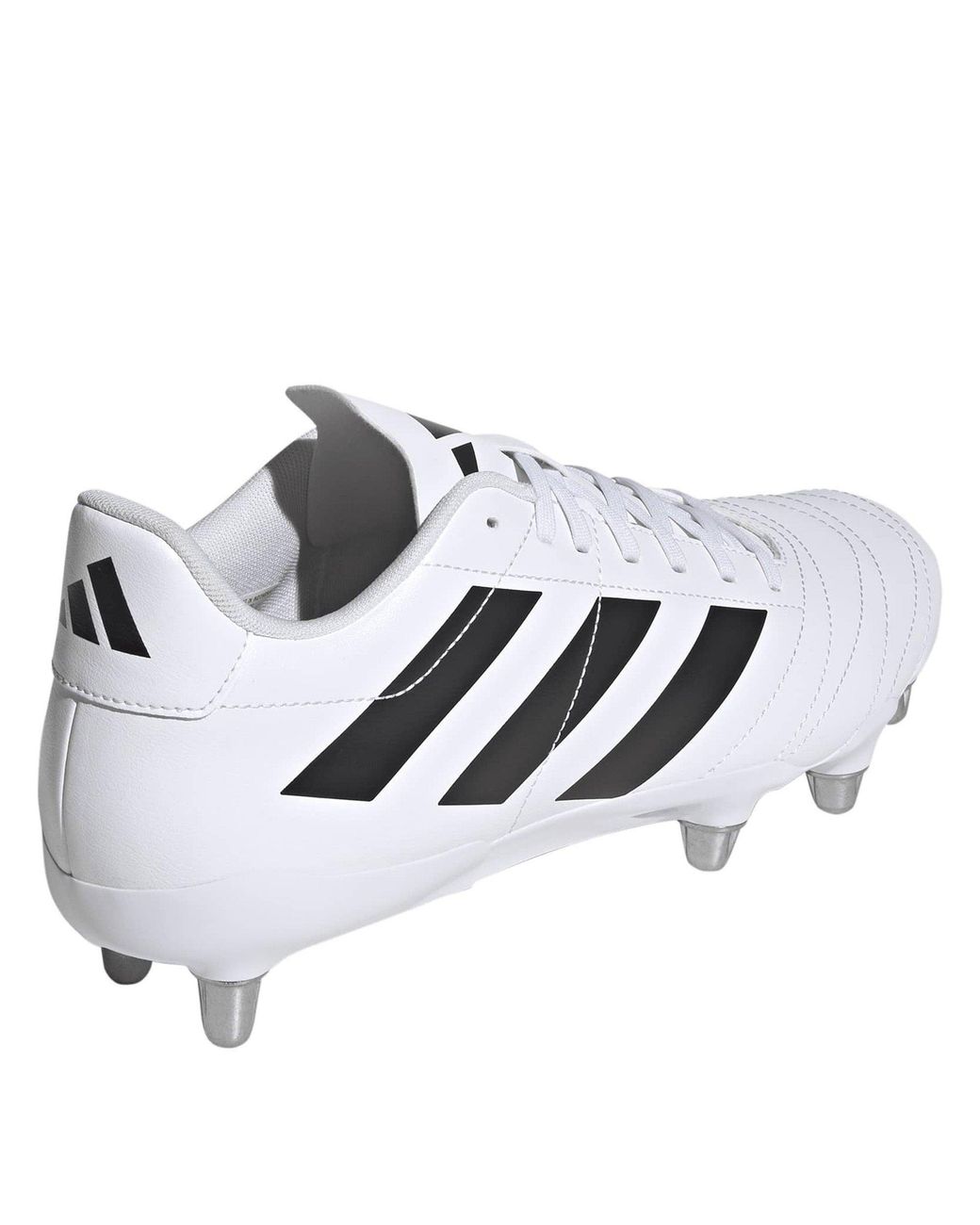 Adidas White Kakari Adults Soft Ground Rugby Boots for men