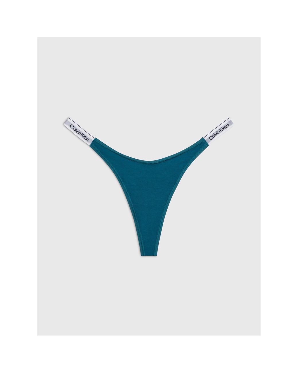 Calvin Klein Blue String Thong (Dipped)