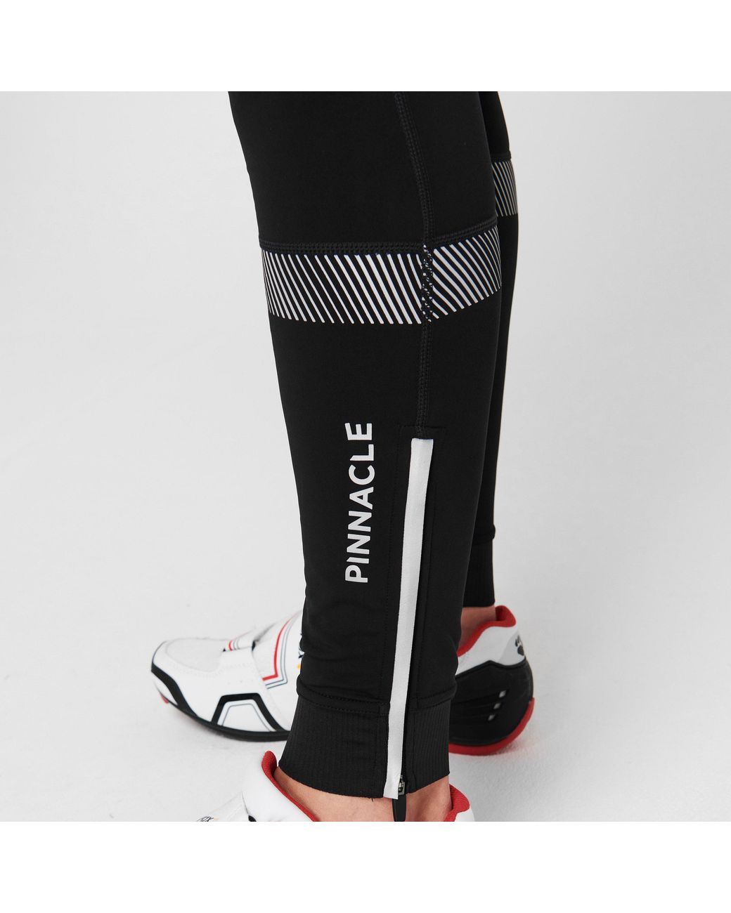 Pinnacle Black Race Cycling Tights for men