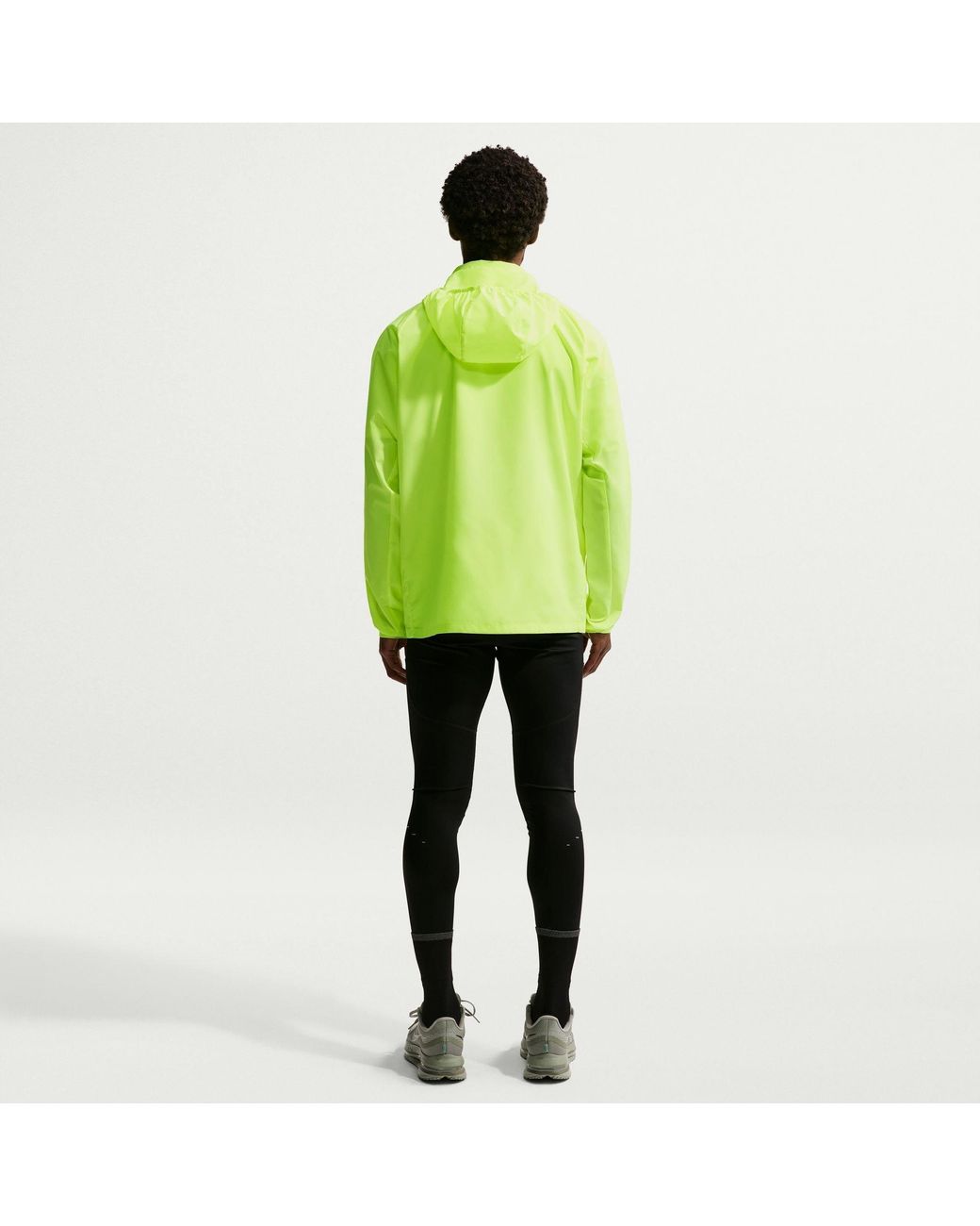 Nike Green Miler Repel Running Jacket for men