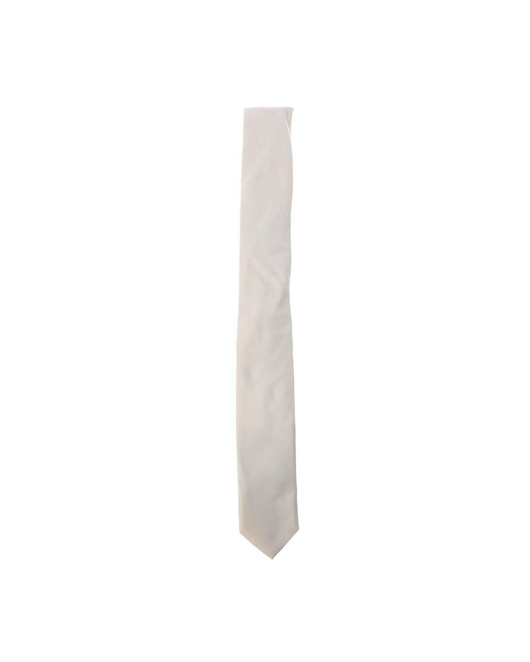 Boss White H-Tie 6Cm Slim Tie for men