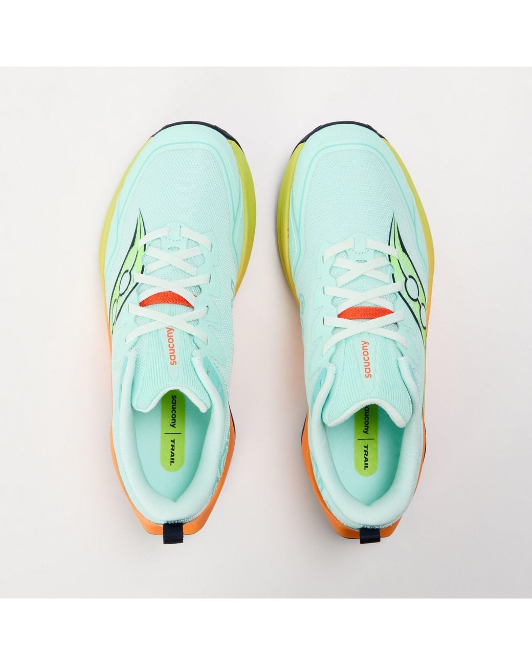 Saucony Green Peregrine 16 Off-Road Trail Running Shoes