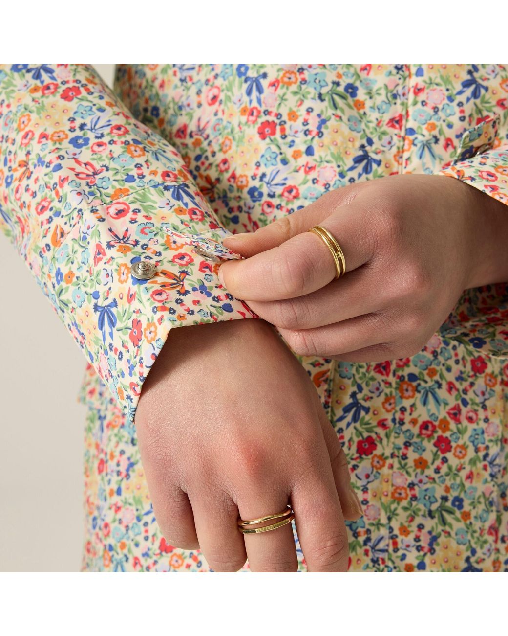 Regatta Natural Cath Kidston Long Waterproof Shell Jacket