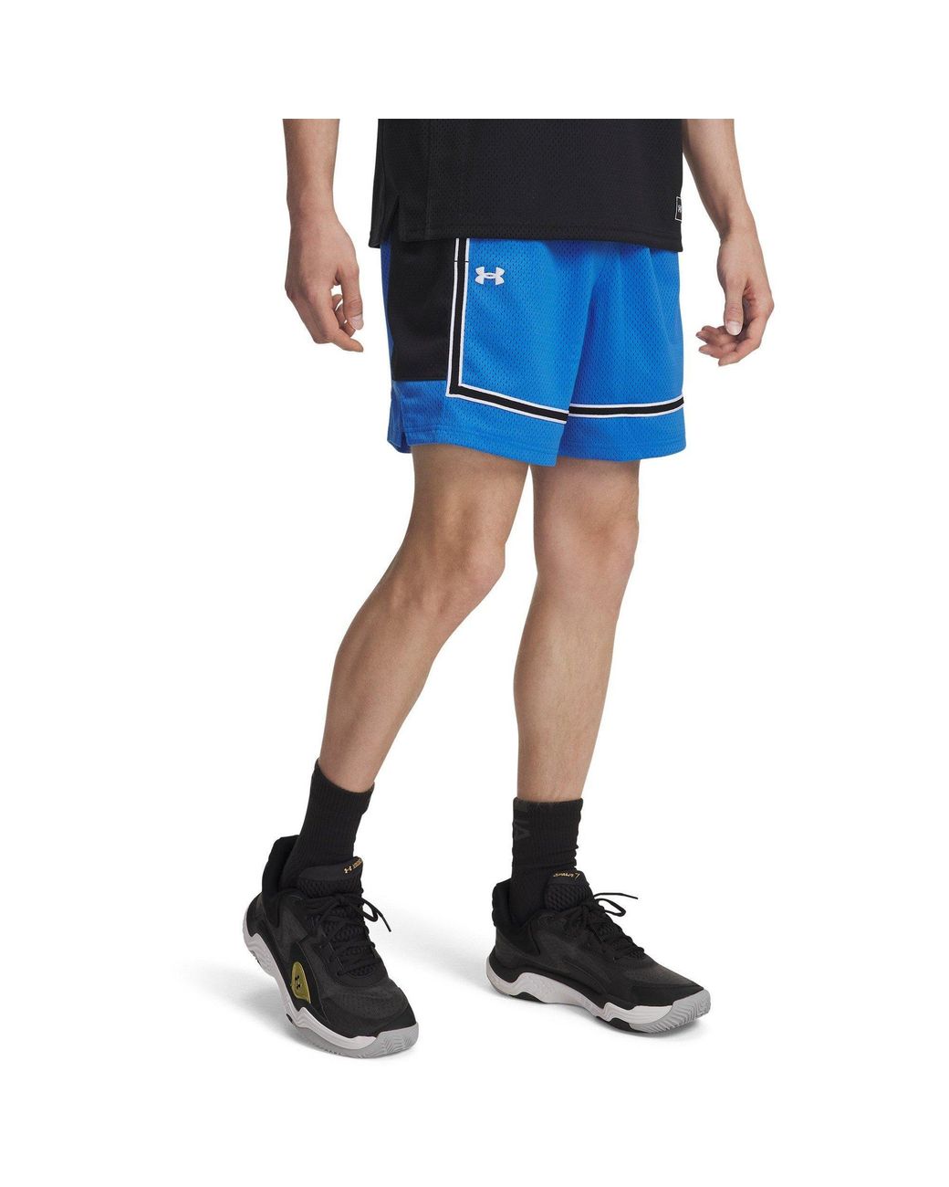 Under Armour Blue Ua Baseline Pro Mesh Short Gym for men