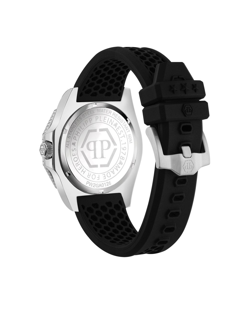 Philipp Plein Metallic Hypersport Analogue Quartz Watch for men