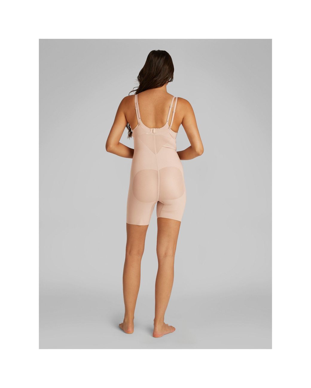 Calvin Klein Natural Sculpt Firm Seamless Compression Shapewear Bodysuit