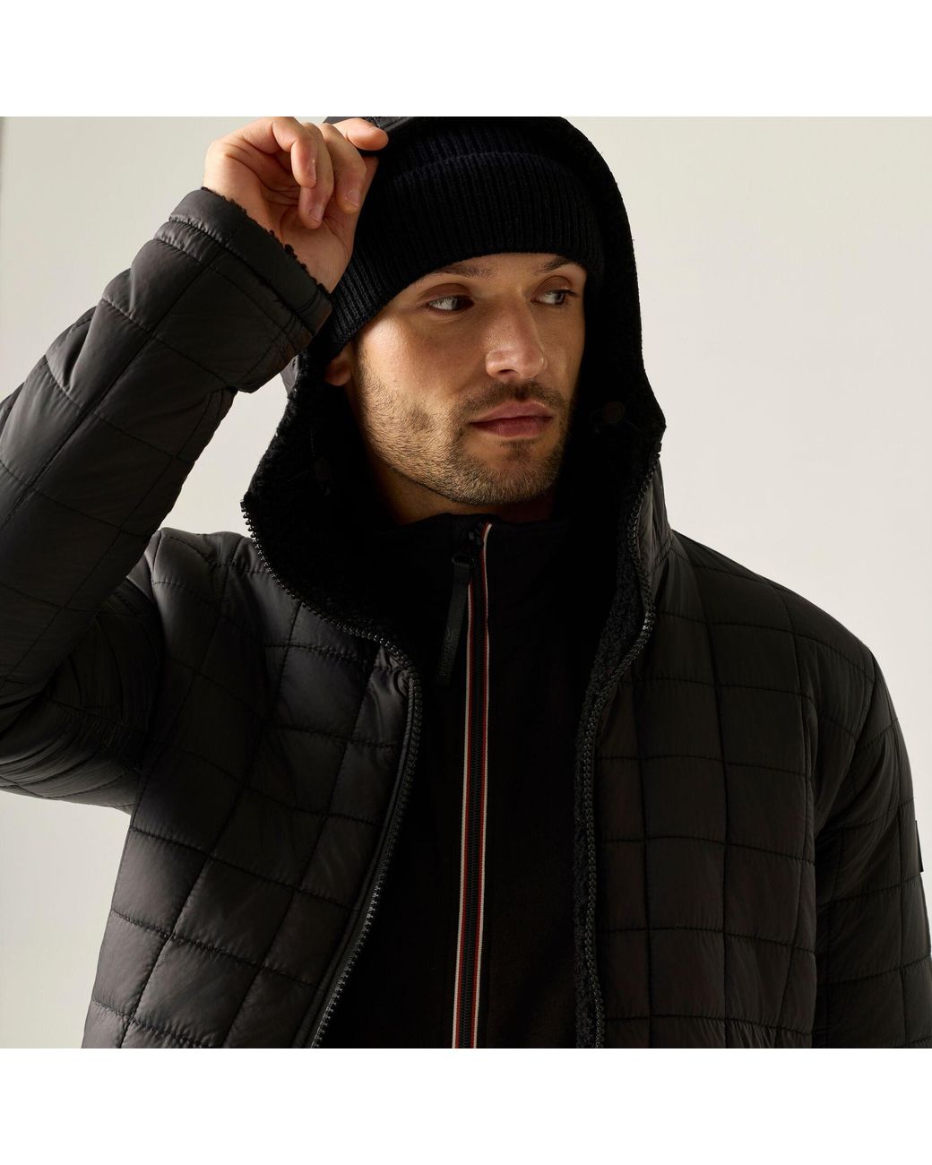 Regatta Black Frankie Reversible Insulated Jacket for men